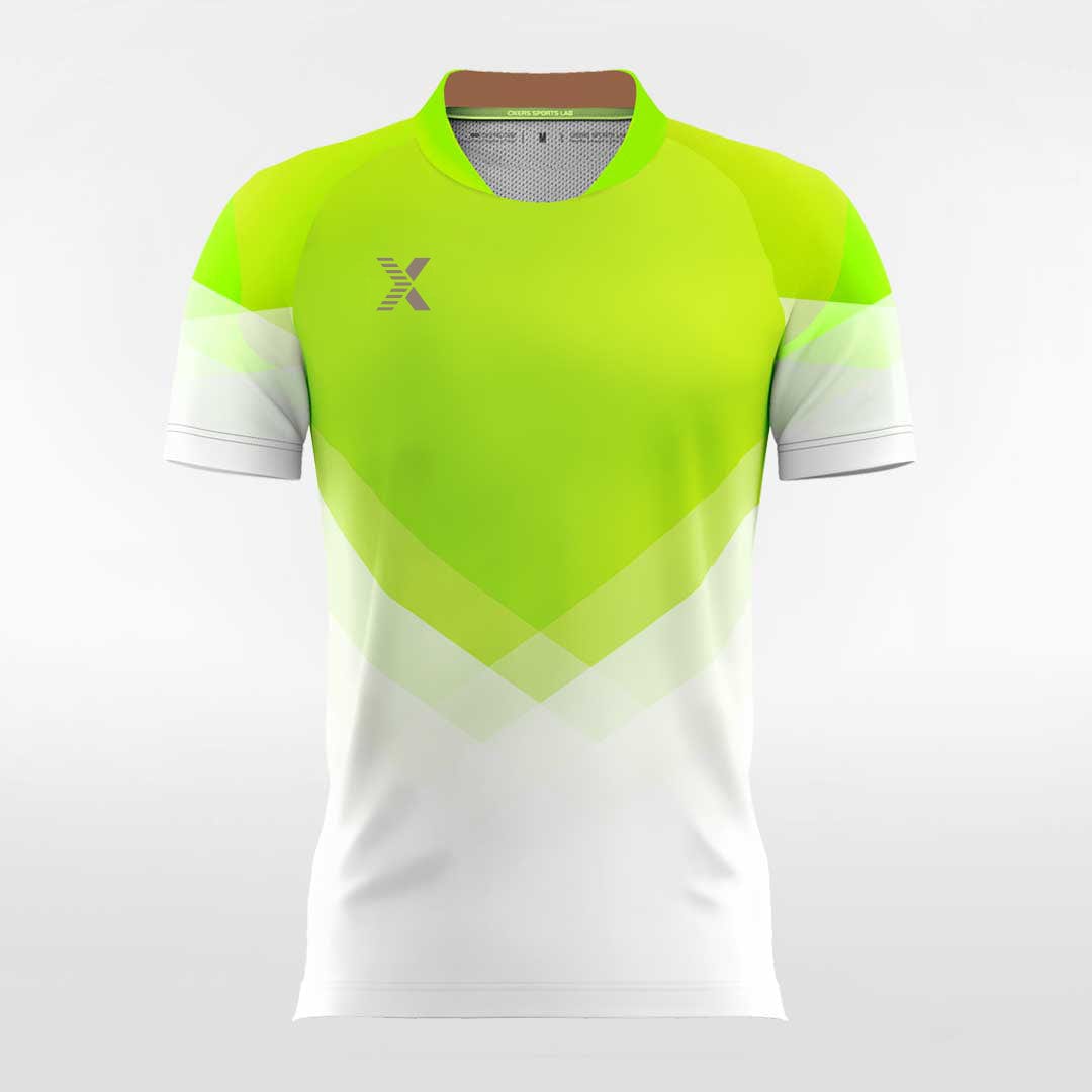 Cikers Sports Soccer Jersey Rocky Mountains - Customized Men's Fluorescent Sublimated Soccer Jersey