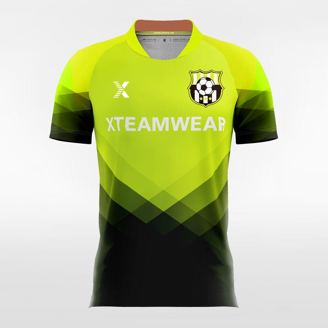 Cikers Sports Soccer Jersey Rocky Mountains - Customized Men's Fluorescent Sublimated Soccer Jersey