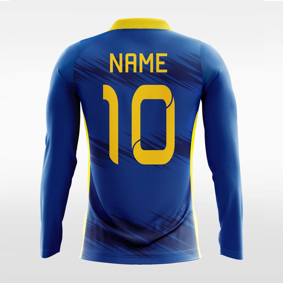 Cikers Sports Soccer Jersey Warm Light - Customized Men's Sublimated Long Sleeve Soccer Jersey
