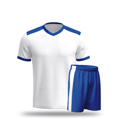 Cikers Sports Soccer Jersey white / 120 Geometric Pattern - Pro kid Soccer Jersey Kit DF1001