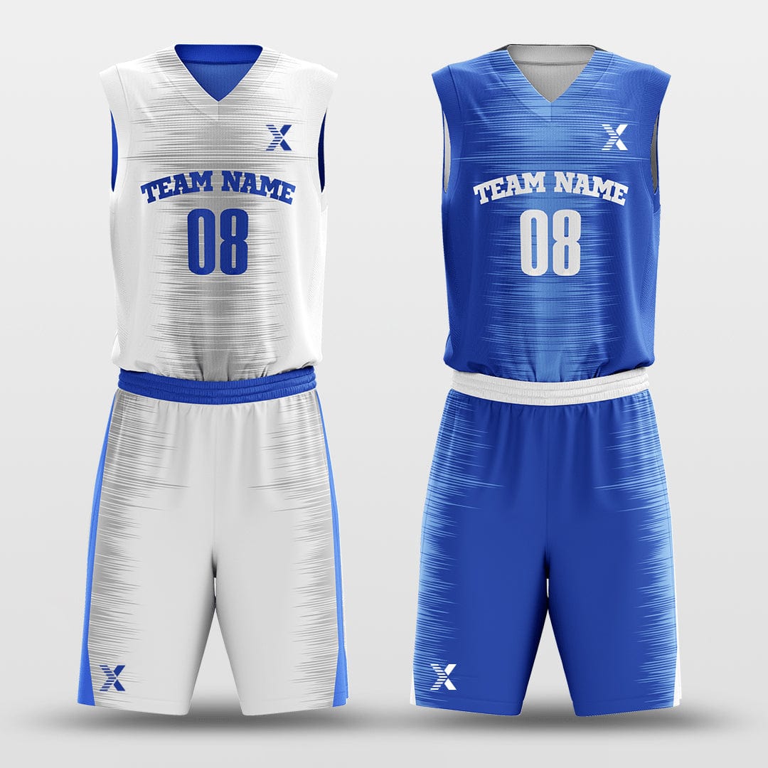 Cikers Sports Soundwave - Customized Reversible Sublimated Basketball Set