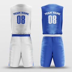 Cikers Sports Soundwave - Customized Reversible Sublimated Basketball Set