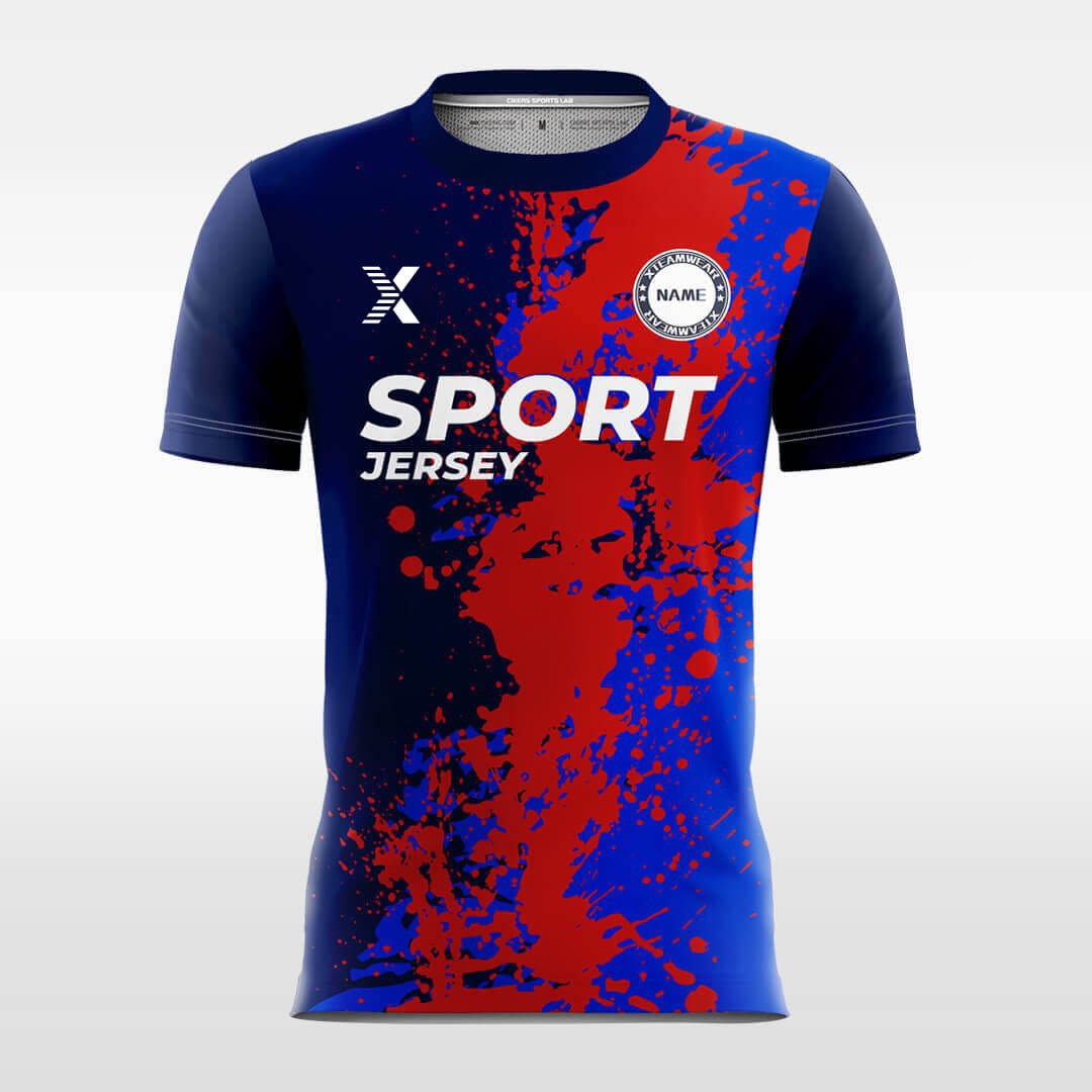Cikers Sports Spray painting - Custom Soccer Jersey for Men Sublimation FT060210S