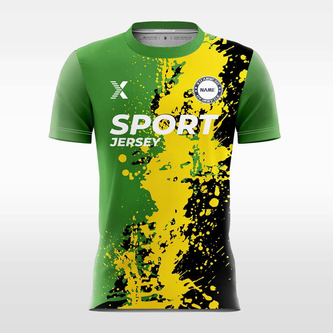 Cikers Sports Spray painting - Custom Soccer Jersey for Men Sublimation FT060210S