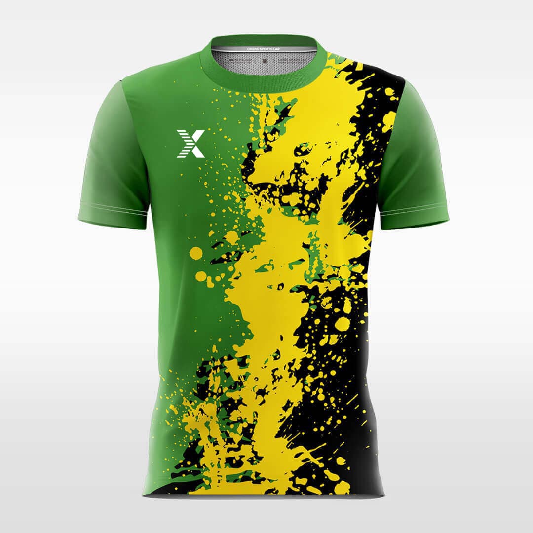 Cikers Sports Spray painting - Custom Soccer Jersey for Men Sublimation FT060210S