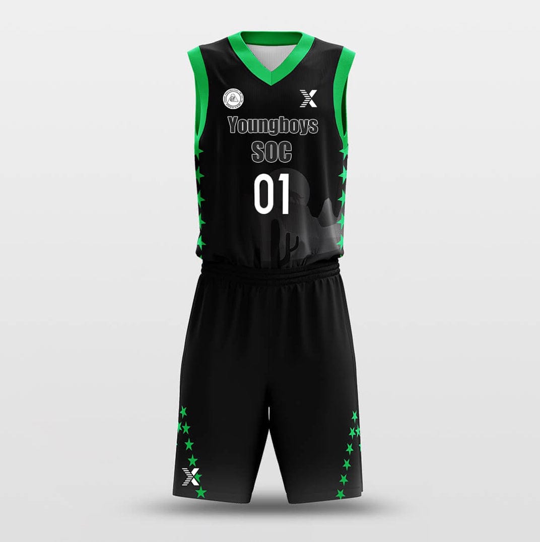 Cikers Sports Star Flare - Custom Sublimated Basketball Jersey Set