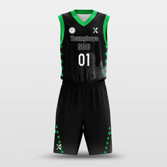 Cikers Sports Star Flare - Custom Sublimated Basketball Jersey Set