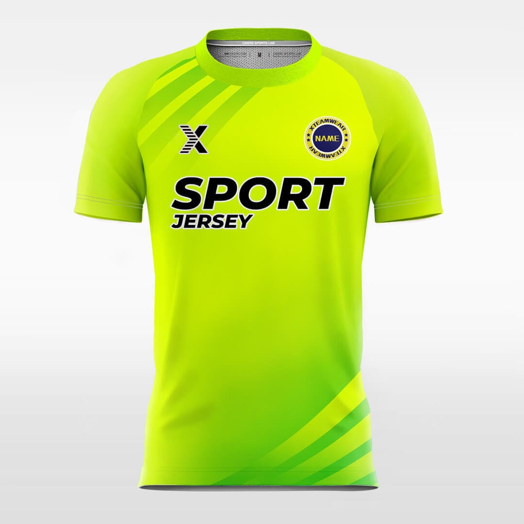 Cikers Sports Sunlit - Custom Fluorescent Soccer Jersey for Men Sublimation