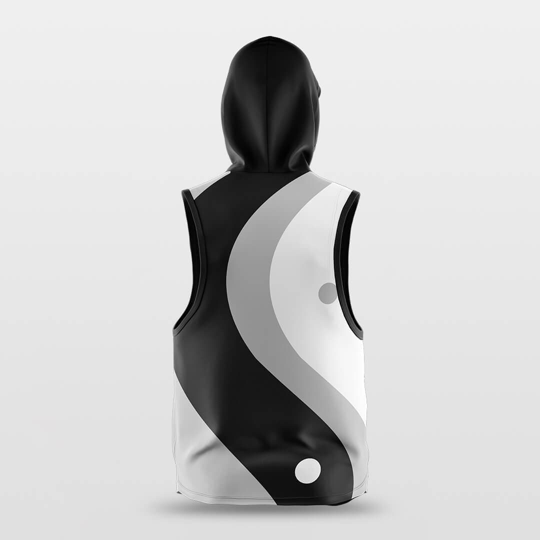 Cikers Sports Tai Chi - Customized Basketball Sleeveless Hoodies