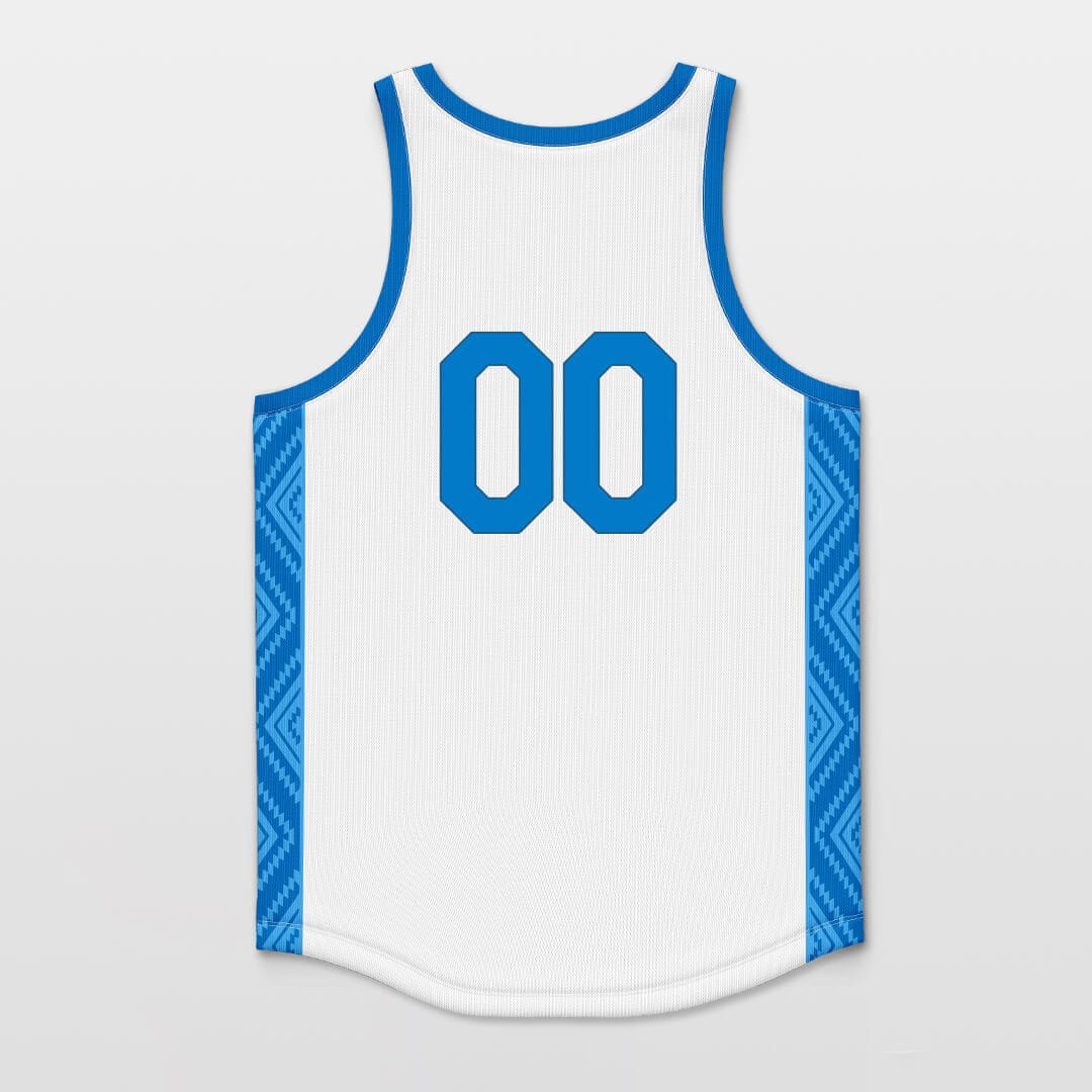 Cikers Sports Tank Top Ice Crystals - Customized Basketball Jersey Top Design