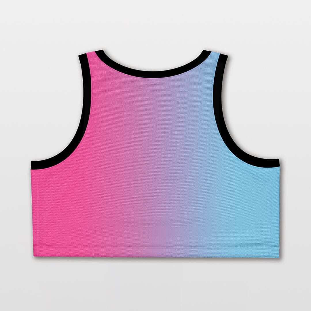 Cikers Sports Tank Top Setting Sun - Customized Women Crop Top Vest Loose Workout
