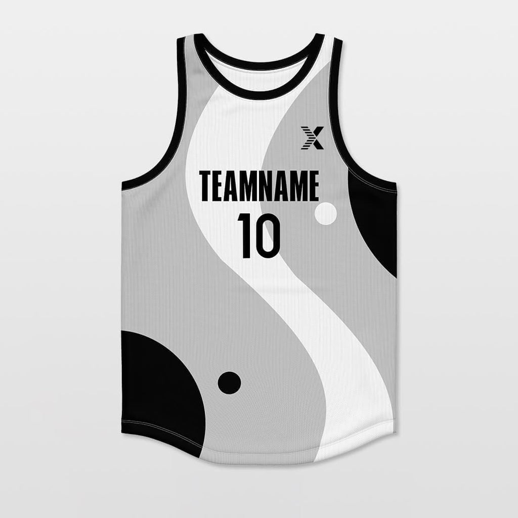 Tai Chi - Customized Basketball Jersey Top Design - XTeamwear