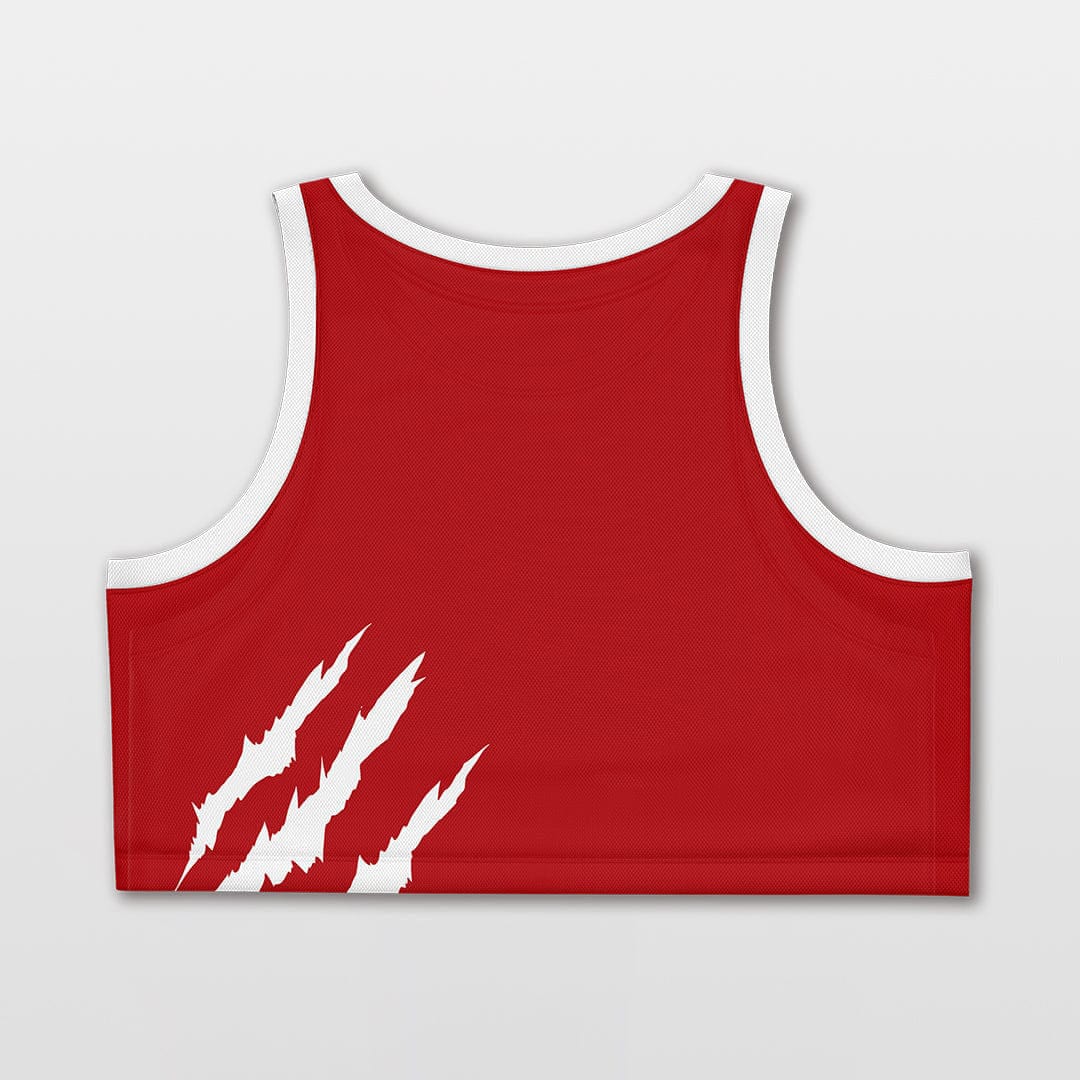 Cikers Sports Tank Top Tiger Claw - Customized Women Crop Top Vest Loose Workout