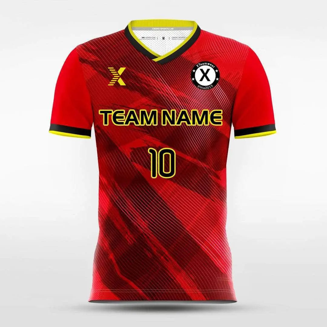 Cikers Sports Team Belgium - Customized Men's Sublimated Soccer Jersey