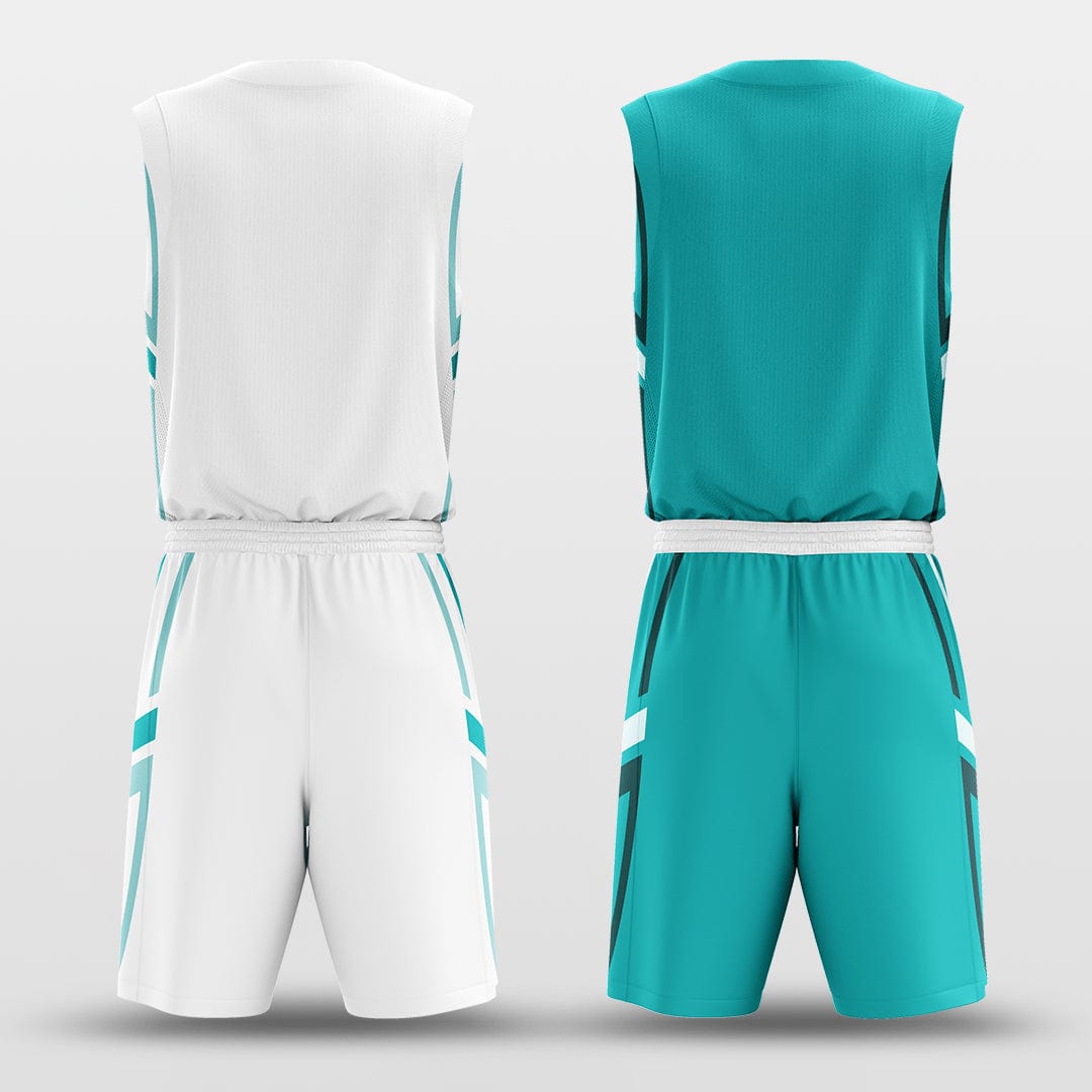 Cikers Sports The Wheel of Fate - Customized Reversible Sublimated Basketball Set