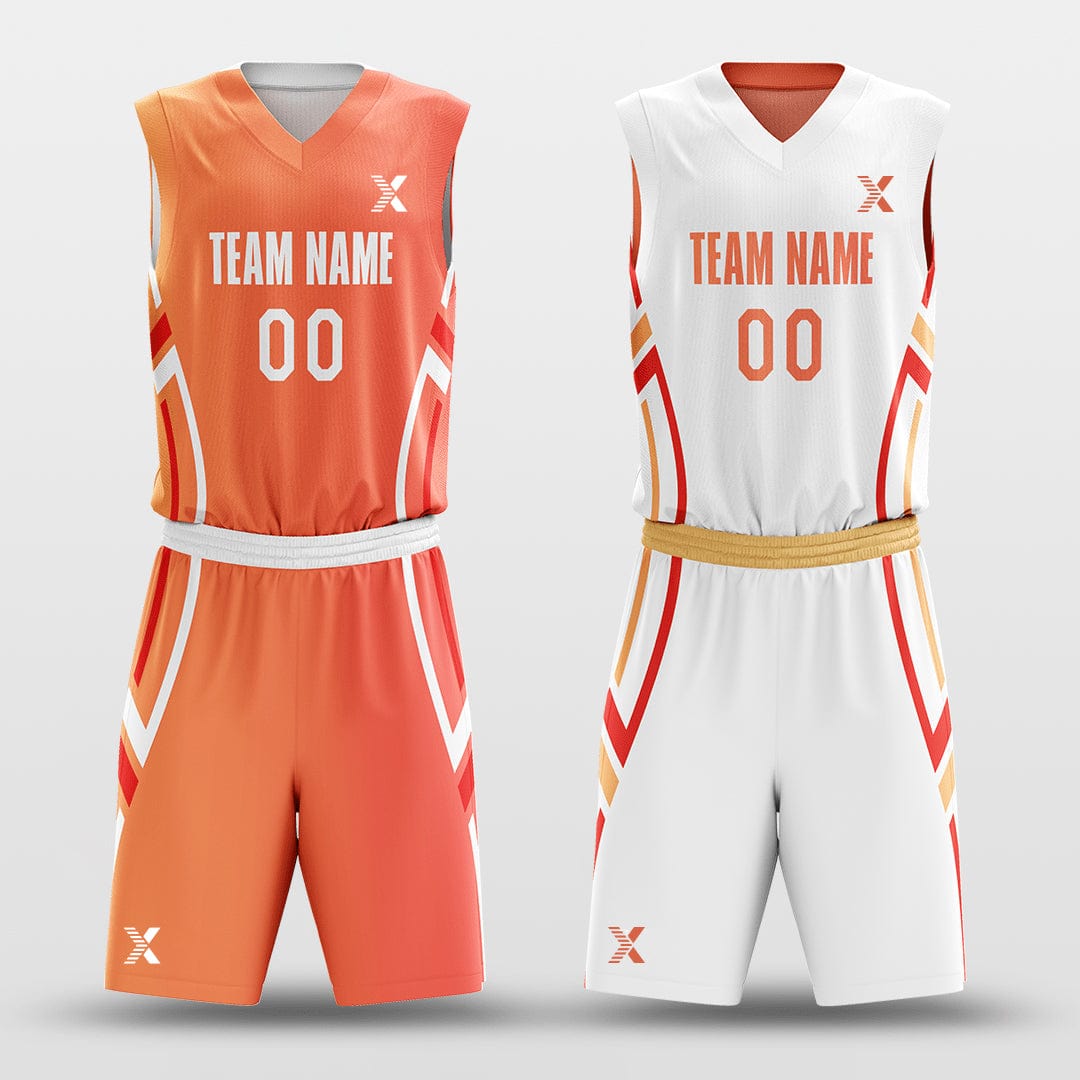 Cikers Sports The Wheel of Fate - Customized Reversible Sublimated Basketball Set