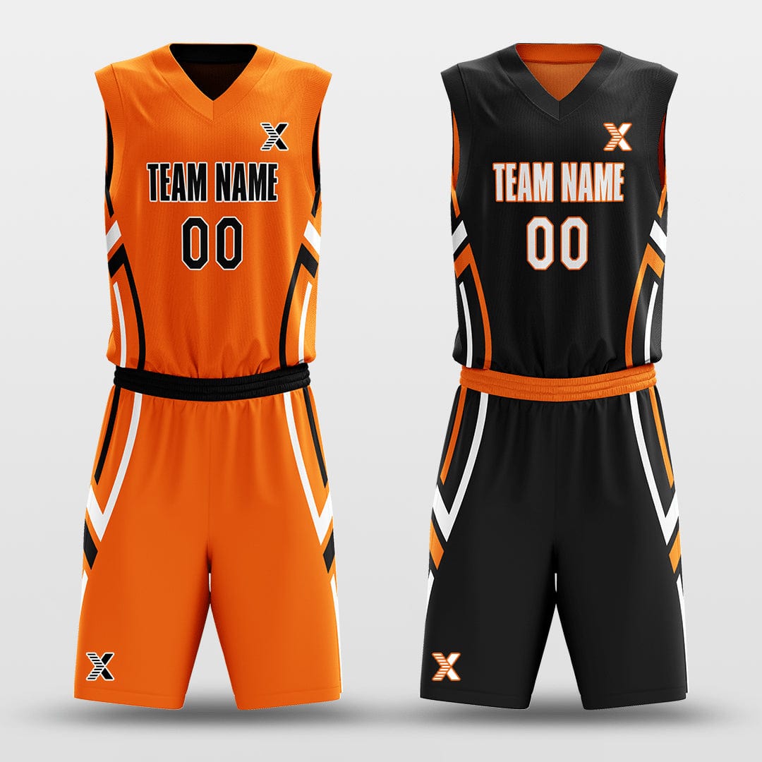 Cikers Sports The Wheel of Fate - Customized Reversible Sublimated Basketball Set