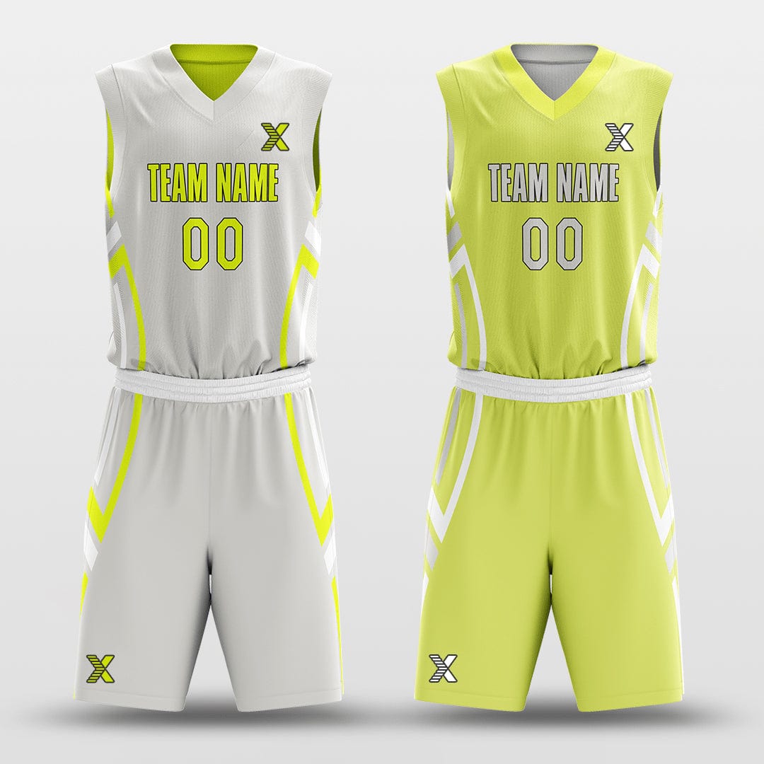 Cikers Sports The Wheel of Fate - Customized Reversible Sublimated Basketball Set