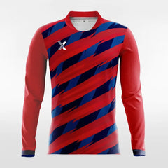 Cikers Sports Thorn - Customized Men's Sublimated Long Sleeve Soccer Jersey