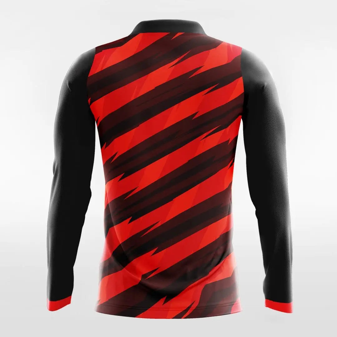 Cikers Sports Thorn - Customized Men's Sublimated Long Sleeve Soccer Jersey