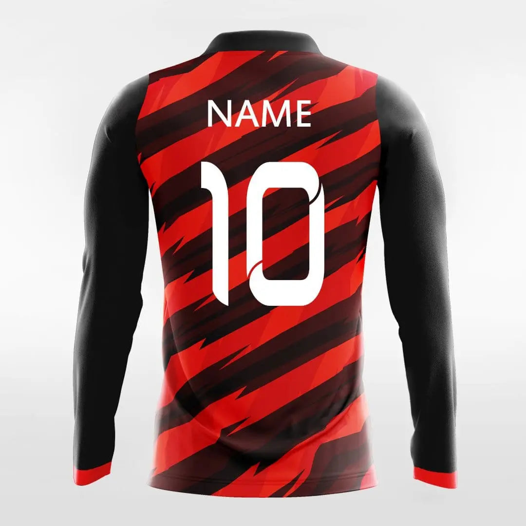 Cikers Sports Thorn - Customized Men's Sublimated Long Sleeve Soccer Jersey