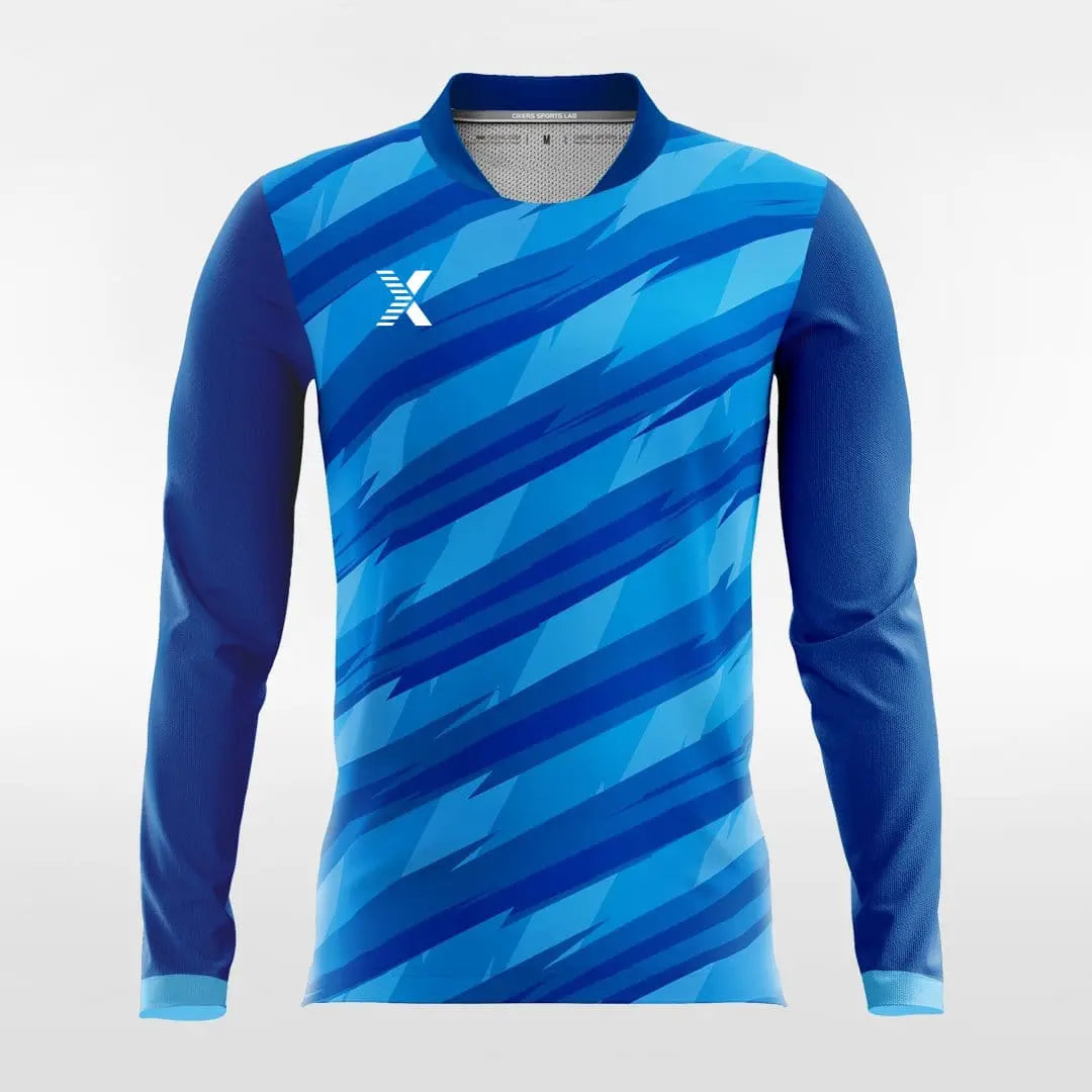 Cikers Sports Thorn - Customized Men's Sublimated Long Sleeve Soccer Jersey