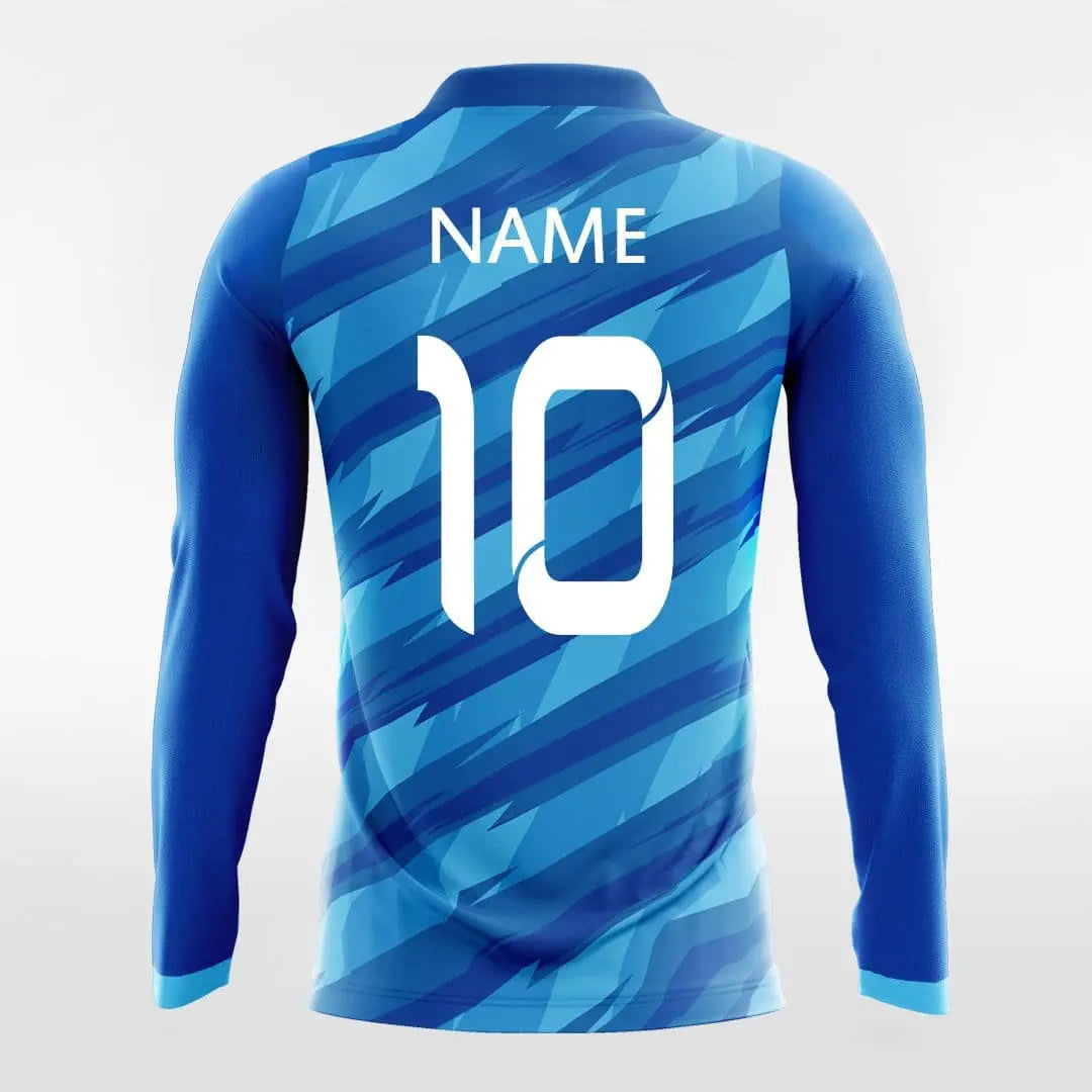 Cikers Sports Thorn - Customized Men's Sublimated Long Sleeve Soccer Jersey