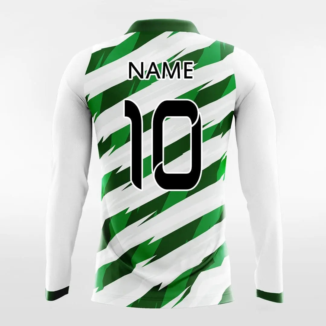 Cikers Sports Thorn - Customized Men's Sublimated Long Sleeve Soccer Jersey