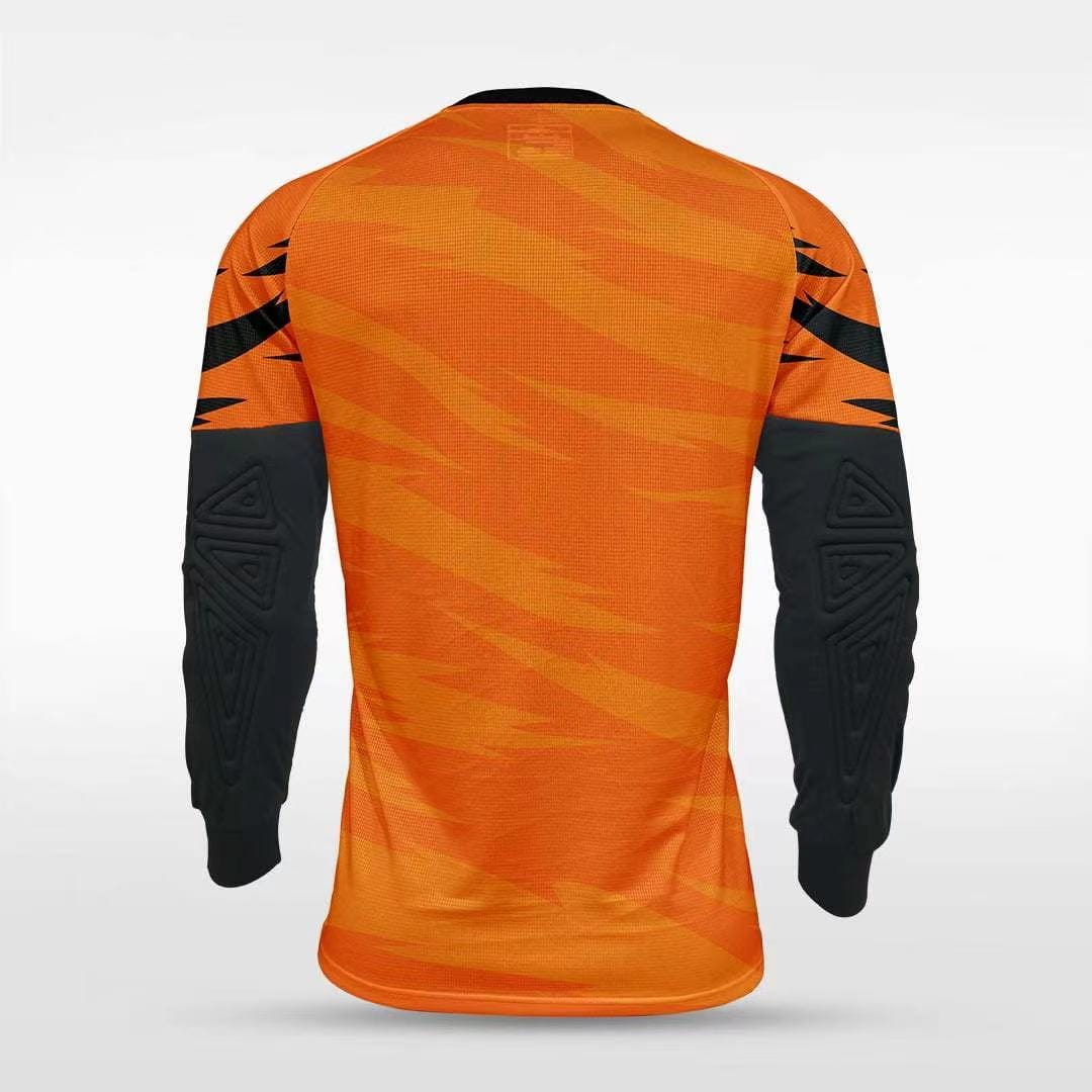 Cikers Sports Tiger Roar - Customized Adult Goalkeeper Long Sleeve Soccer Jersey