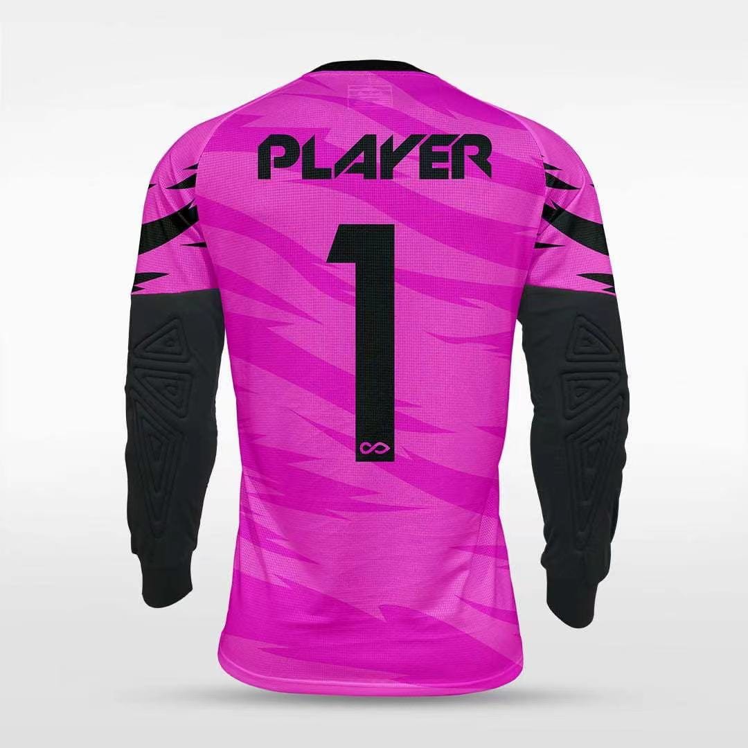 Cikers Sports Tiger Roar - Customized Adult Goalkeeper Long Sleeve Soccer Jersey