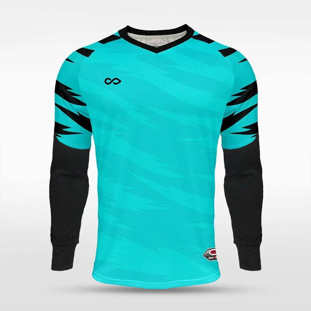 Cikers Sports Tiger Roar - Customized Adult Goalkeeper Long Sleeve Soccer Jersey