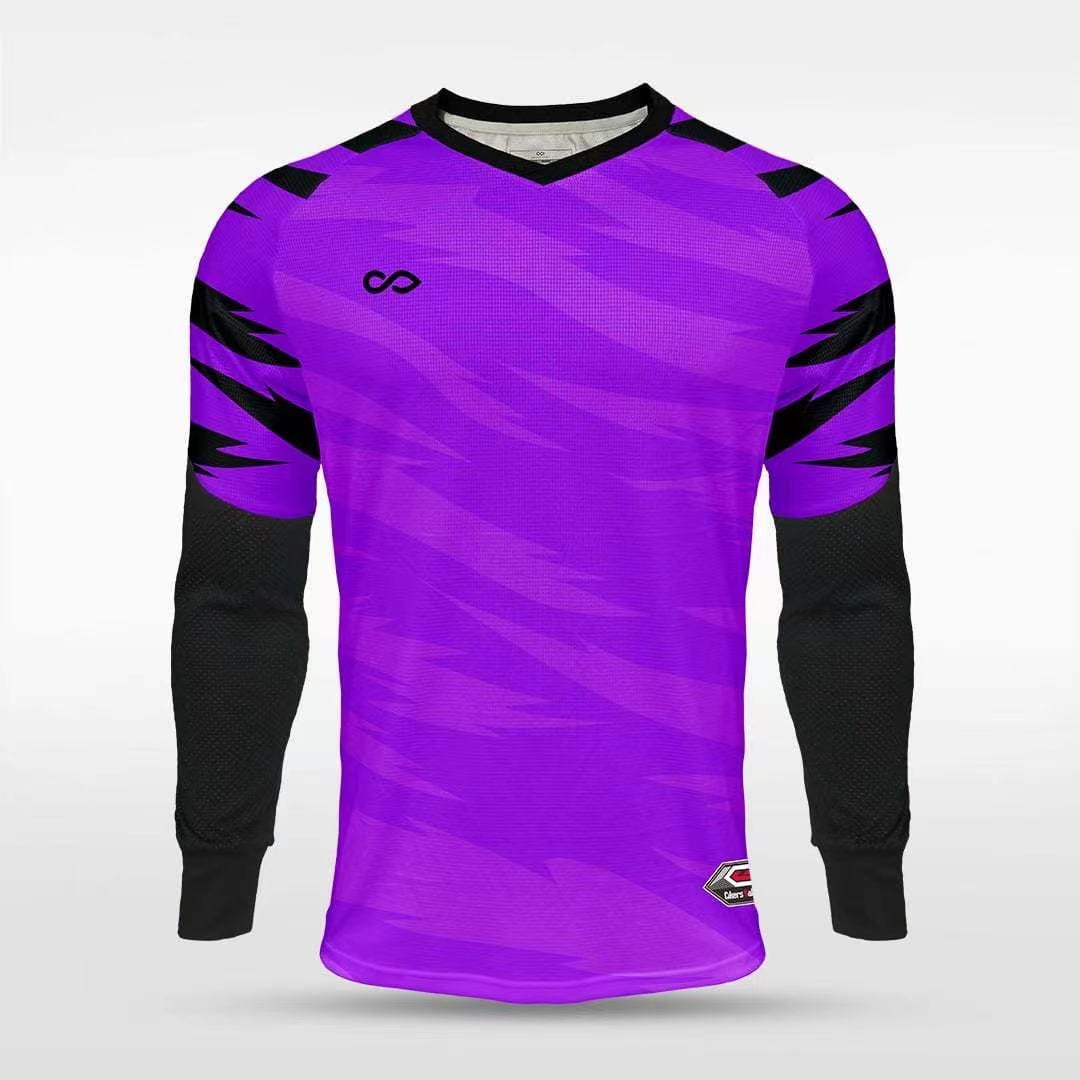 Cikers Sports Tiger Roar - Customized Adult Goalkeeper Long Sleeve Soccer Jersey