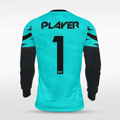 Cikers Sports Tiger Roar - Customized Adult Goalkeeper Long Sleeve Soccer Jersey