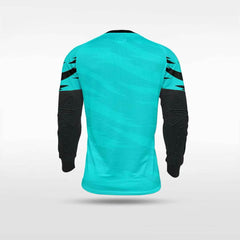 Cikers Sports Tiger Roar - Customized Kids Goalkeeper Long Sleeve Soccer Jersey