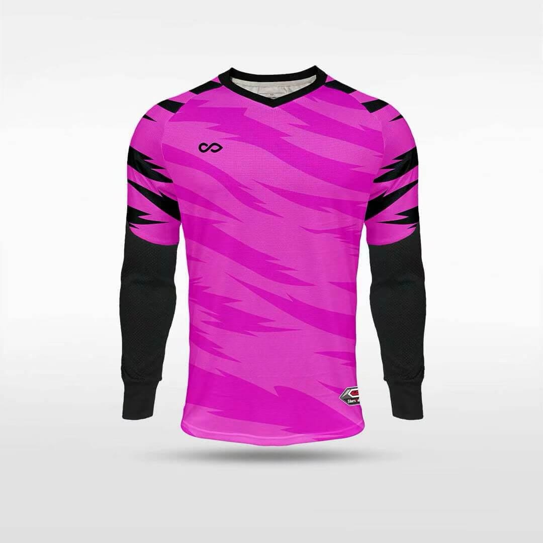 Cikers Sports Tiger Roar - Customized Kids Goalkeeper Long Sleeve Soccer Jersey