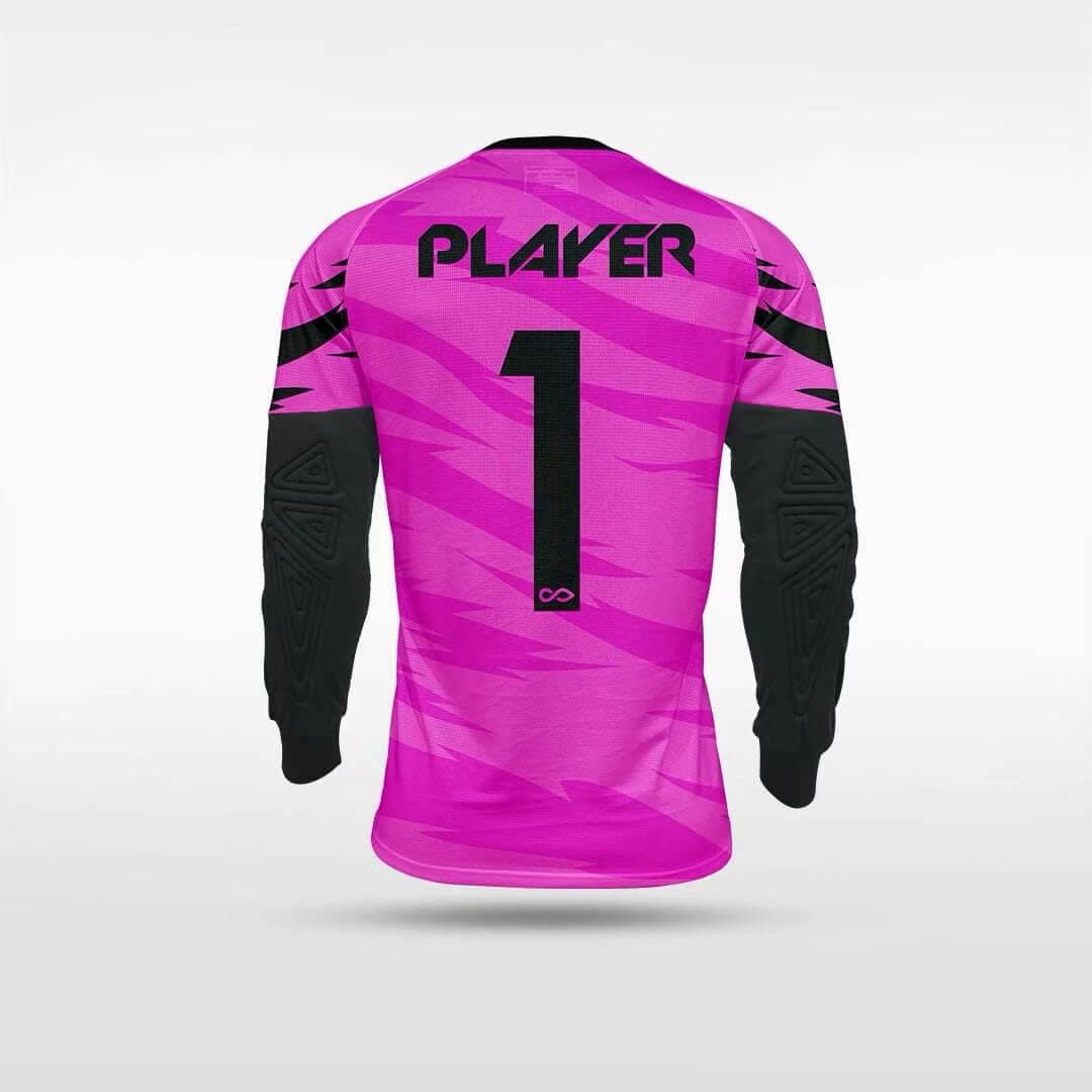 Cikers Sports Tiger Roar - Customized Kids Goalkeeper Long Sleeve Soccer Jersey