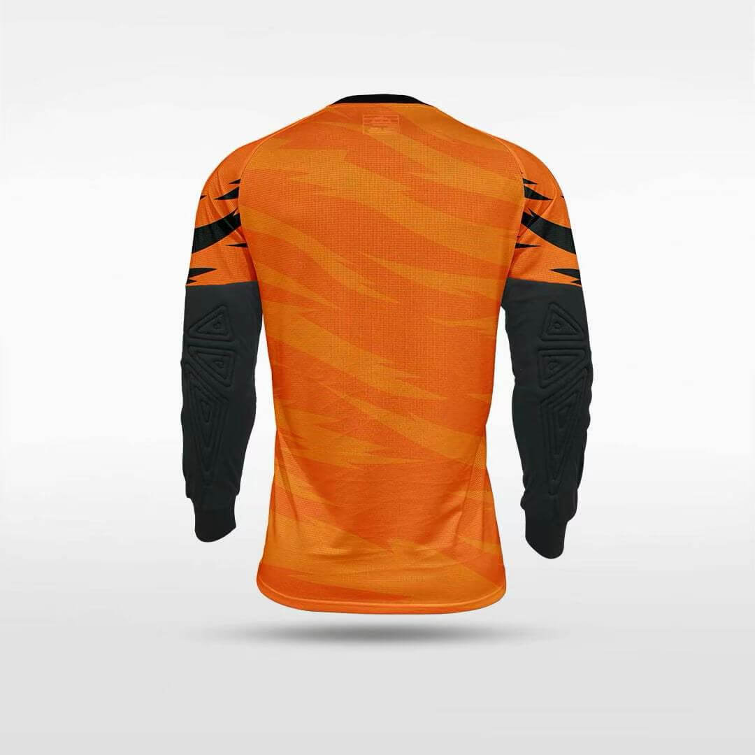 Cikers Sports Tiger Roar - Customized Kids Goalkeeper Long Sleeve Soccer Jersey