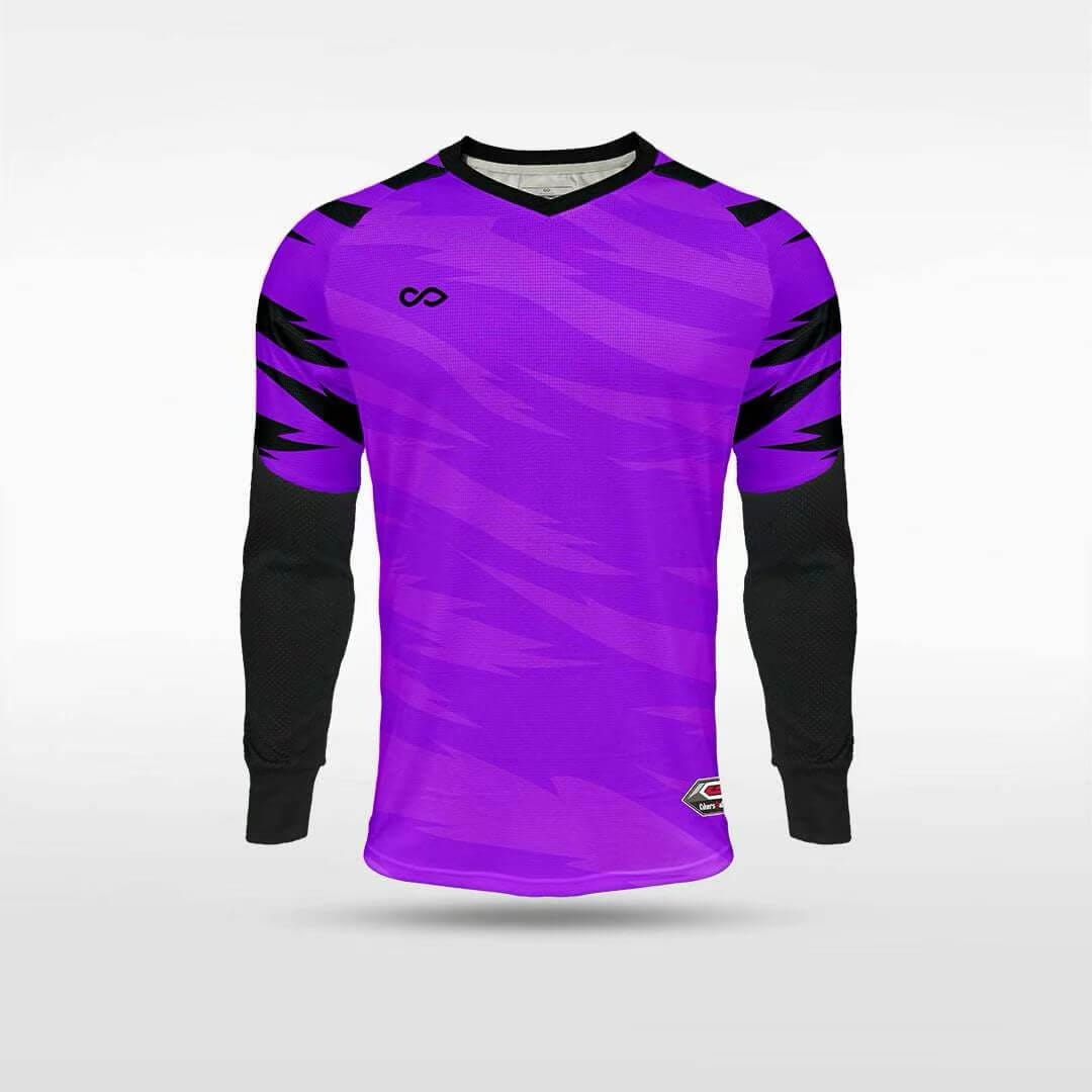 Cikers Sports Tiger Roar - Customized Kids Goalkeeper Long Sleeve Soccer Jersey