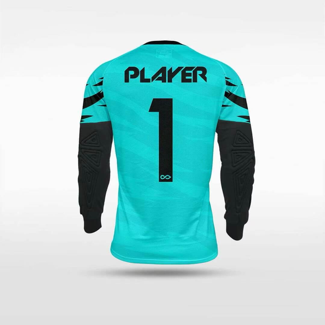 Cikers Sports Tiger Roar - Customized Kids Goalkeeper Long Sleeve Soccer Jersey