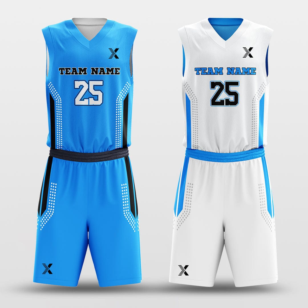 Cikers Sports Time Space - Customized Reversible Sublimated Basketball Set