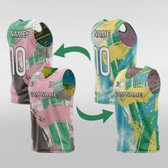 Cikers Sports Training Bibs Cool Camouflage - Custom Reversible Training Bibs Design