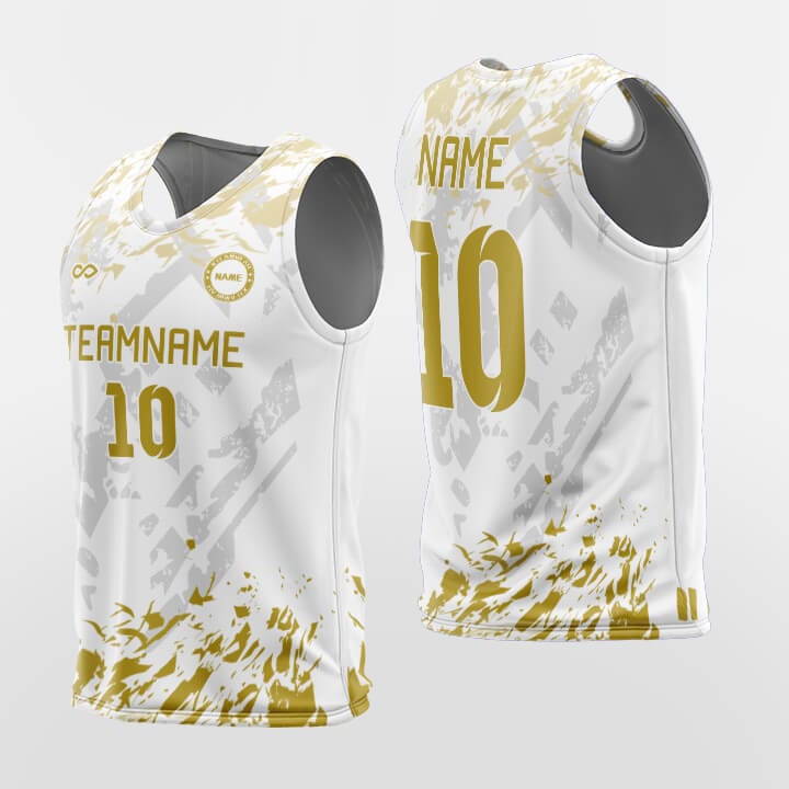 Cikers Sports Training Bibs Gray-White-Yellow / L Pop Camouflage - Custom Training Bibs Sublimation Design