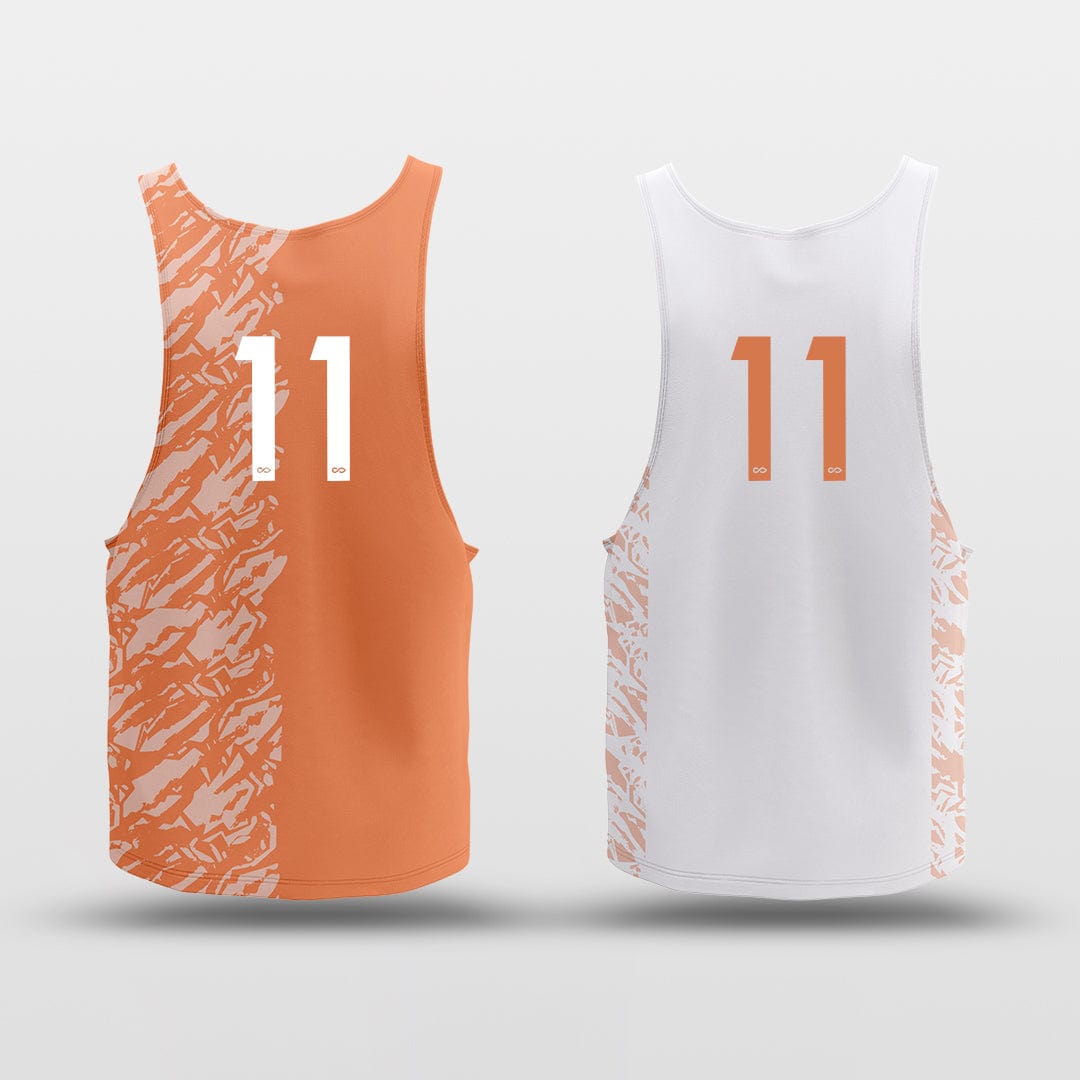 Cikers Sports Vest Tigroid - Customized Reversible Basketball Jersey Quick Dry