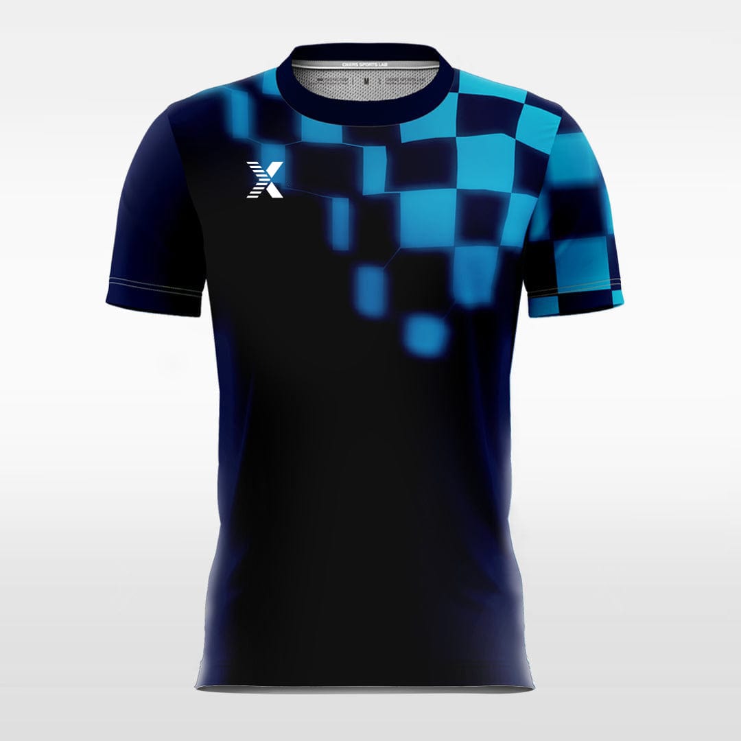Cikers Sports Water Cube 2 - Customized Men's Sublimated Soccer Jersey