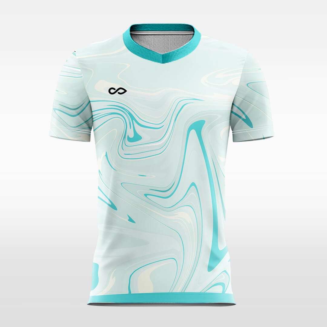 Cikers Sports Waves - Custom Soccer Jersey for Men Sublimation FT060101S