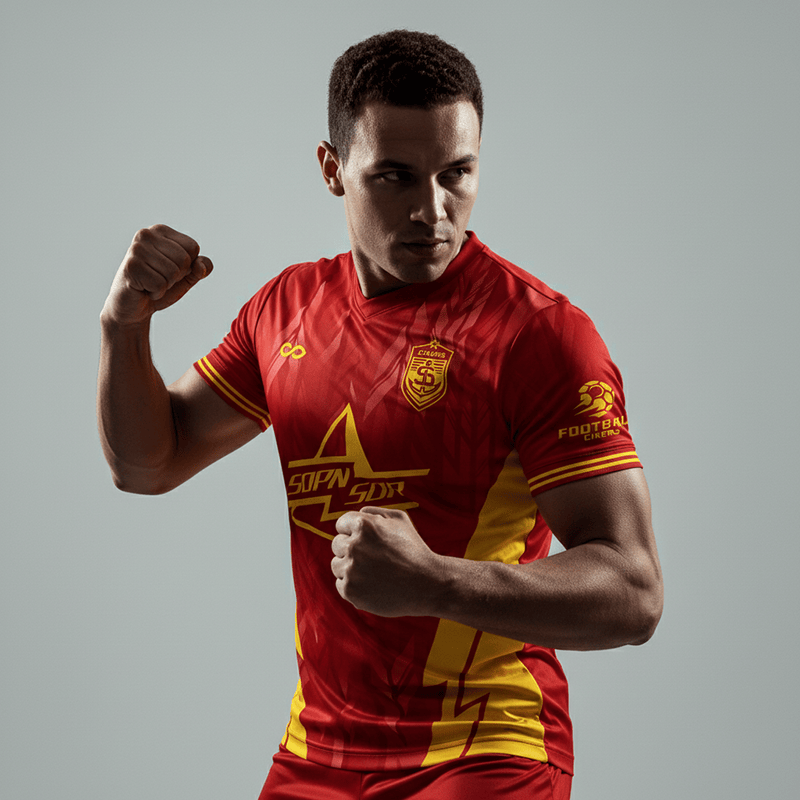 Cikers Sports Wheat Plain- Custom Soccer Jersey for Men Sublimation - WS201GYVC3