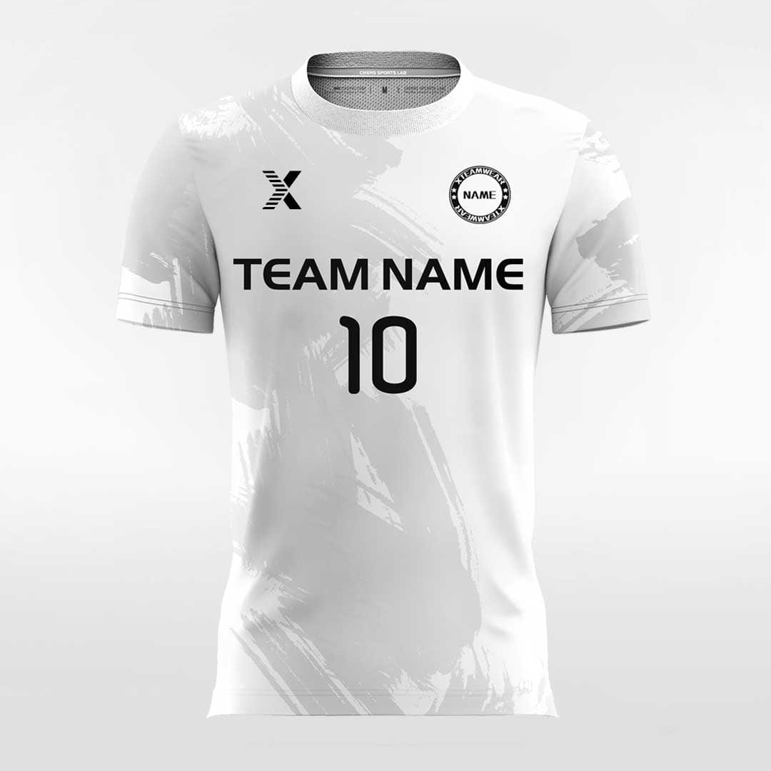 Cikers Sports White / S Ink 2 - Customized Men's Sublimated Soccer Jersey