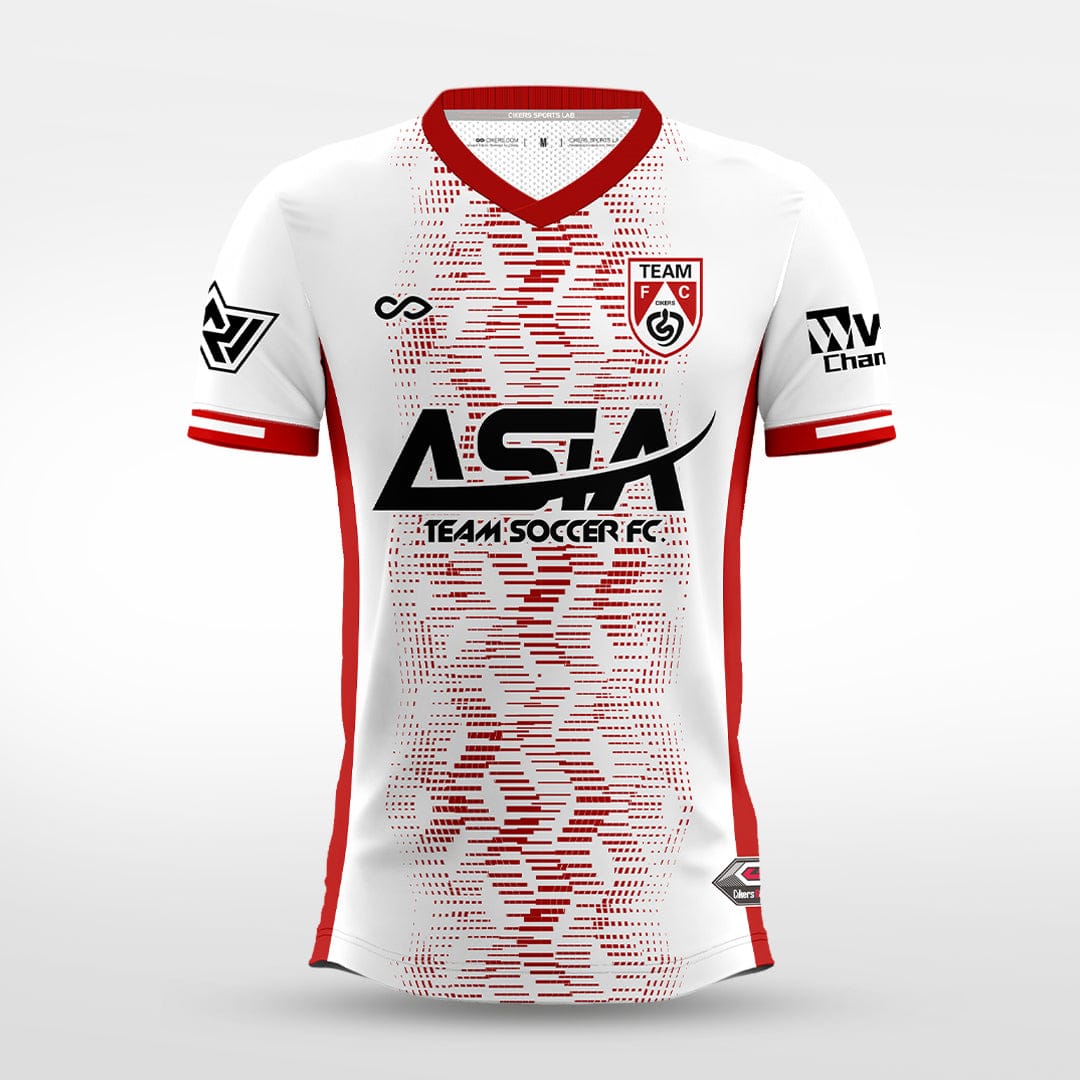 Cikers Sports white / S Night Shadow- Custom Soccer Jersey for Men Sublimation - WS201GYVB3