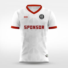 Cikers Sports white / S Scale Pulse - Custom Soccer Jersey for Men Sublimation - WS201GCLCMC3