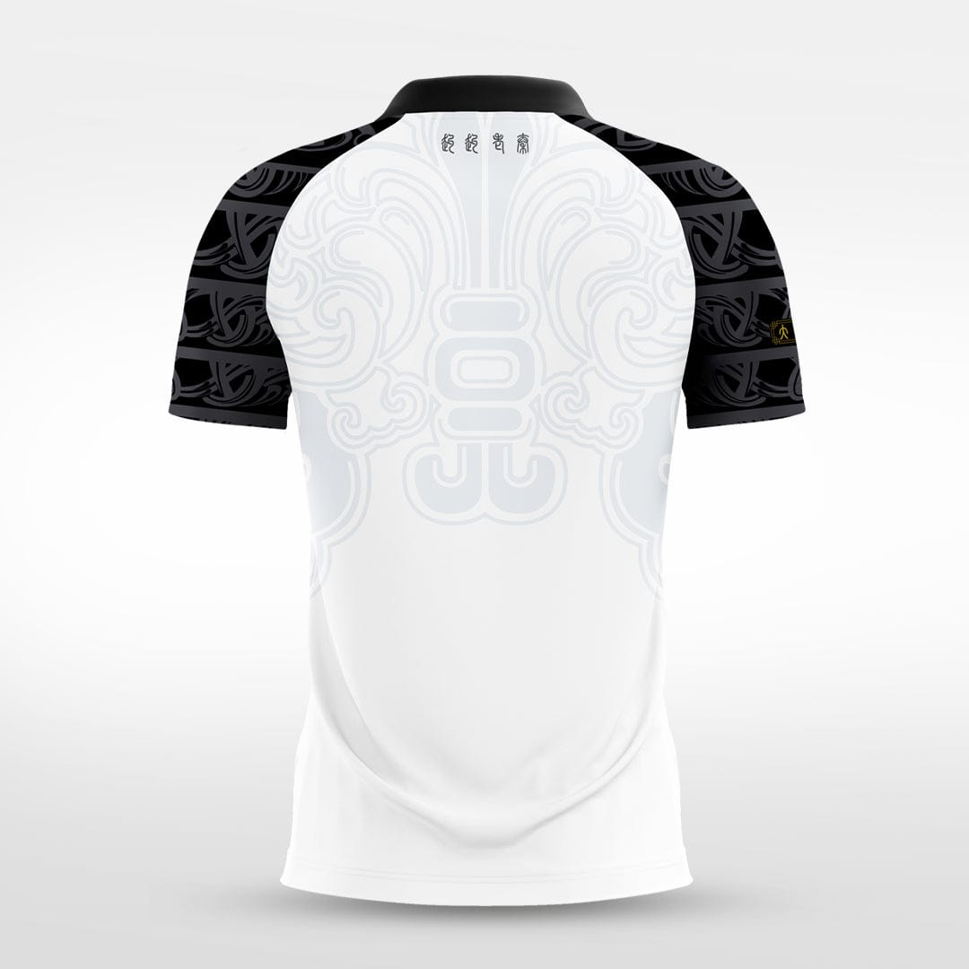 Cikers Sports White War God - Custom Soccer Jersey for Men Sublimation - W18S201AHA1